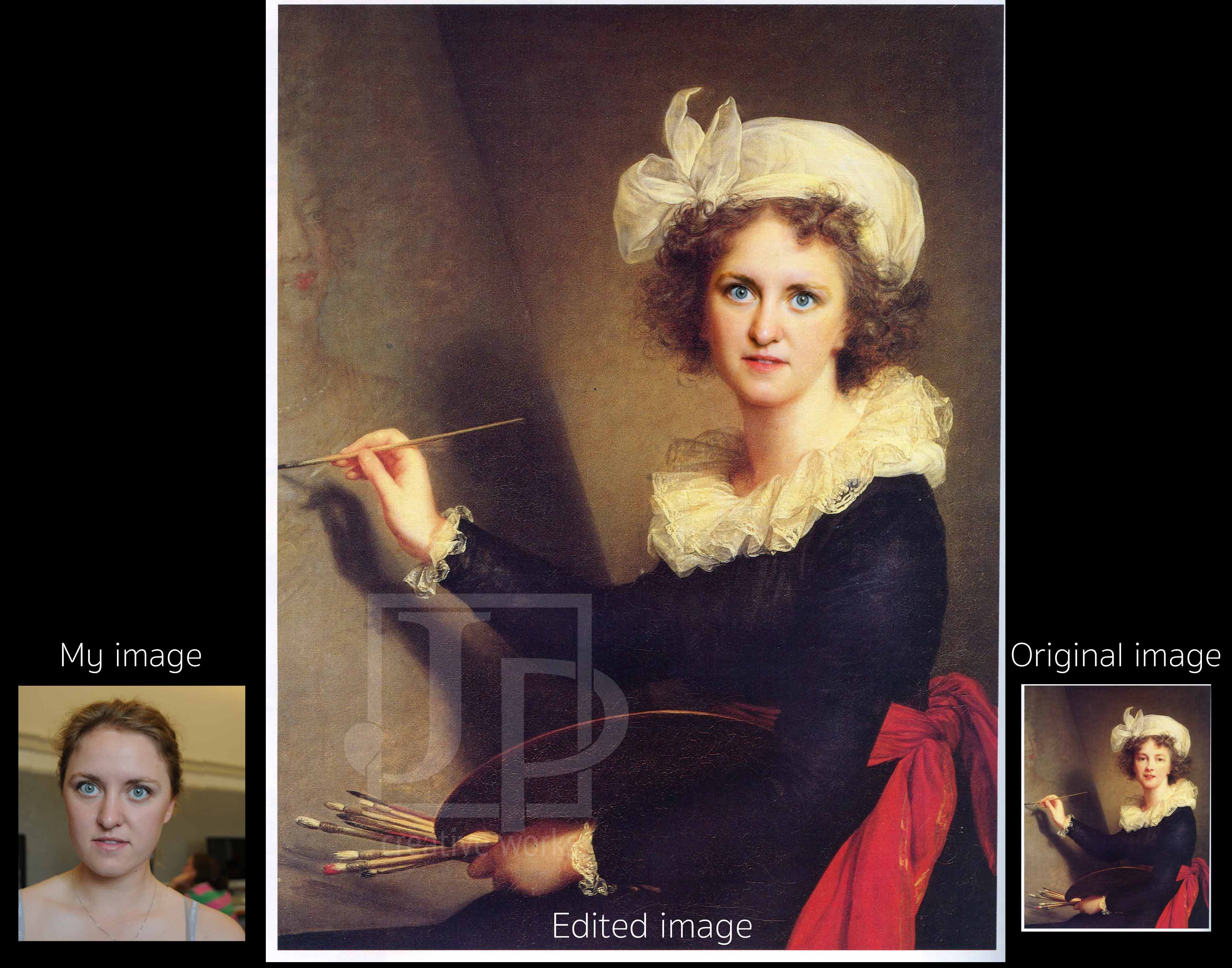 Watermarked Photo Editing Examples