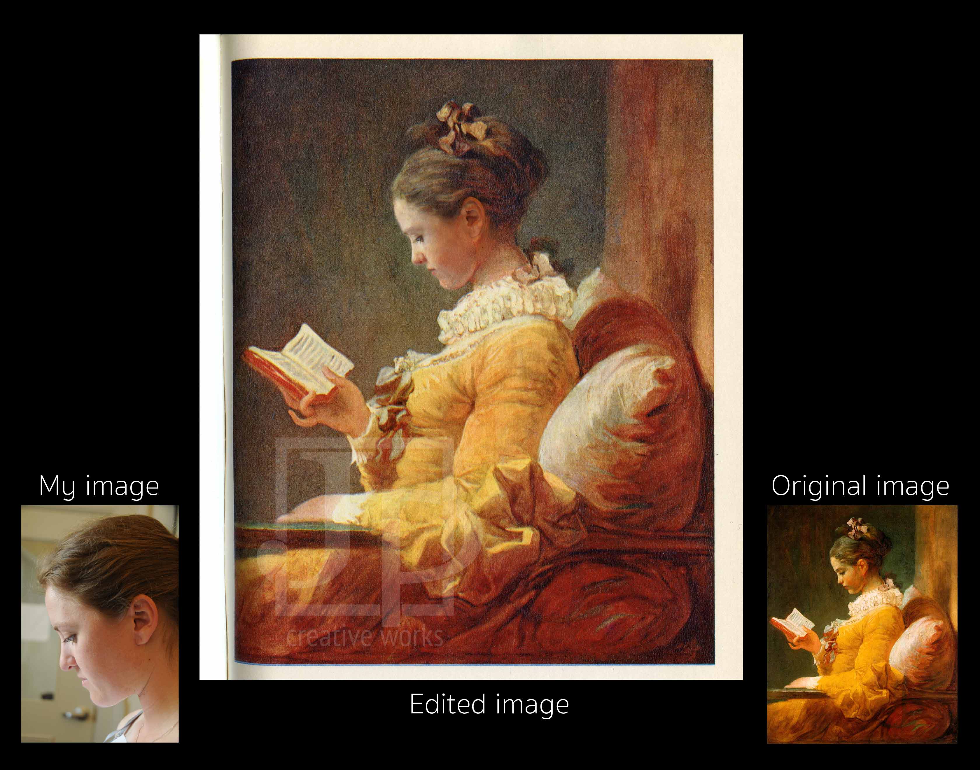 Watermarked Photo Editing Examples